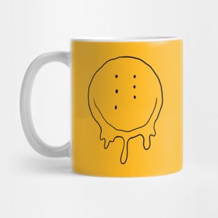 Drippy Six-Eyed Smiley Face Mug